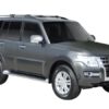 Whispbar Dakdragers (Black) Mitsubishi Shogun 5dr SUV met Dakrails bouwjaar 2015 - e.v.|Complete set Dakdragers
