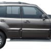 Whispbar Dakdragers (Black) Mitsubishi Shogun 5dr SUV met Dakrails bouwjaar 2015 - e.v.|Complete set Dakdragers