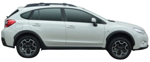 Whispbar Dakdragers (Zilver) Subaru XV 5dr SUV met Dakrails bouwjaar 2012-2015|Complete set dakdragers
