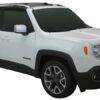 Whispbar Dakdragers (Zilver) Jeep Renegade 5dr SUV met Dakrails bouwjaar 2014-e.v.|Complete set dakdragers