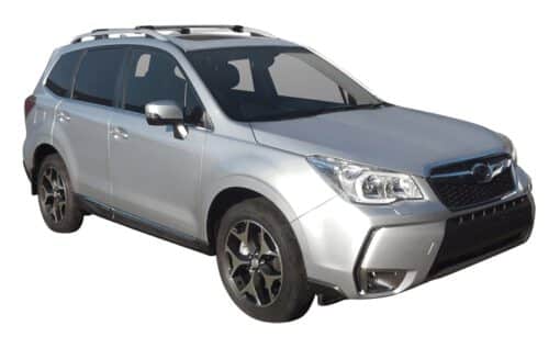 Whispbar Dakdragers (Zilver) Subaru Forester 5dr SUV met Dakrails bouwjaar 2015-e.v.|Complete set dakdragers