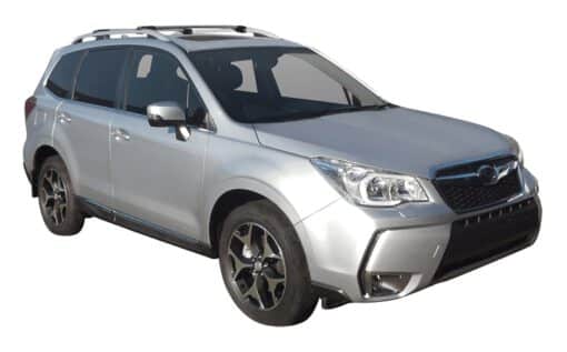 Whispbar Dakdragers (Black) Subaru Forester 5dr SUV met Dakrails bouwjaar 2015-e.v.|Complete set dakdragers