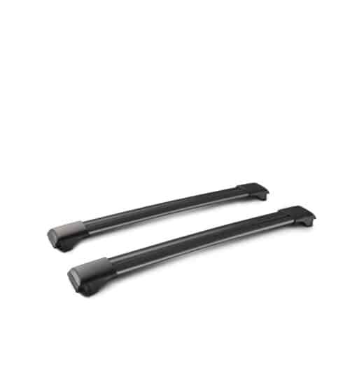 Whispbar Dakdragers (Black) Subaru Forester 5dr SUV met Dakrails bouwjaar 2015-e.v.|Complete set dakdragers