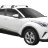 Whispbar Dakdragers (Zilver) Toyota C-HR 5dr SUV met Glad dak bouwjaar 2016 - e.v.|Complete set dakdragers