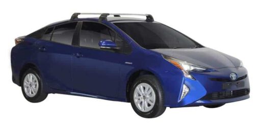 Whispbar Dakdragers (Zilver) Toyota Prius 5dr Hatch met Glad dak bouwjaar 2016 - e.v.|Complete set dakdragers