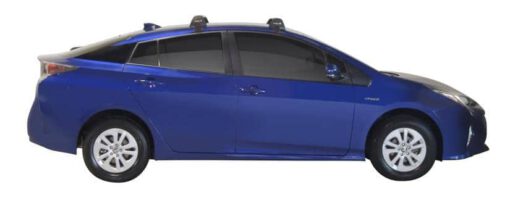 Whispbar Dakdragers (Zilver) Toyota Prius 5dr Hatch met Glad dak bouwjaar 2016 - e.v.|Complete set dakdragers