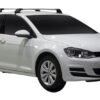 Whispbar Dakdragers (Zilver) Volkswagen Golf MK 7.5 5dr Hatch met Glad dak bouwjaar 2017 - e.v.|Complete set dakdragers