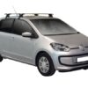 Whispbar Dakdragers (Zilver) Volkswagen up! 5dr Hatch met Glad dak bouwjaar 2012 - 2016|Complete set dakdragers