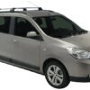 Whispbar Dakdragers (Zilver) Dacia Lodgy 5dr MPV met Geintegreerde rails bouwjaar 2012 - e.v.|Complete set dakdragers
