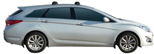 Whispbar Dakdragers (Black) Hyundai i40 Tourer 5dr Estate met Vaste bevestigingspunten bouwjaar 2011 - e.v.|Complete set dakdragers