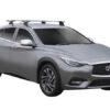 Whispbar Dakdragers (Black) Infiniti Q30 5dr Hatch met Vaste bevestigingspunten bouwjaar 2015 - e.v.|Complete set dakdragers