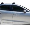 Whispbar Dakdragers (Black) Mazda 3 4dr Sedan met Vaste bevestigingspunten bouwjaar 2016 - e.v.|Complete set dakdragers