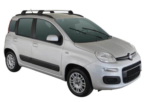 Whispbar Dakdragers (Black) Fiat Panda 5dr Hatch met Geintegreerde rails bouwjaar 2012 - e.v.|Complete set dakdragers