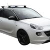 Whispbar Dakdragers (Black) Opel Adam 3dr Hatch met Vaste bevestigingspunten bouwjaar 2013 - e.v.|Complete set dakdragers