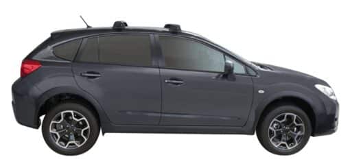 Whispbar Dakdragers (Black) Subaru XV 5dr SUV met Vaste bevestigingspunten bouwjaar 2012 - e.v.|Complete set dakdragers