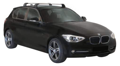 Whispbar Dakdragers (Black) BMW 1 Series F20 5dr Hatch met Vaste bevestigingspunten bouwjaar 2012 - e.v.|Complete set dakdragers