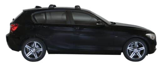 Whispbar Dakdragers (Black) BMW 1 Series F20 5dr Hatch met Vaste bevestigingspunten bouwjaar 2012 - e.v.|Complete set dakdragers