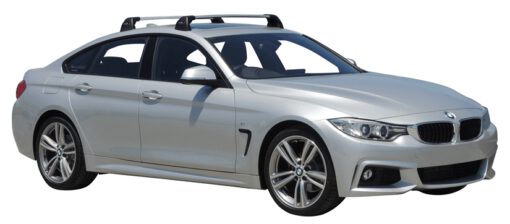 Whispbar Dakdragers (Black) BMW 4 Series Gran Coupe 4dr Coupe met Vaste bevestigingspunten bouwjaar 2017 - e.v.|Complete set dakdragers