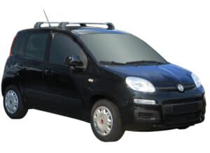 Whispbar Dakdragers (Black) Fiat Panda 5dr Hatch met Vaste bevestigingspunten bouwjaar 2012 - e.v.|Complete set dakdragers