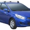 Whispbar Dakdragers (Black) Hyundai Accent 5dr Hatch met Vaste bevestigingspunten bouwjaar 2011 - 2015|Complete set dakdragers