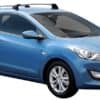 Whispbar Dakdragers (Black) Hyundai i30 3dr Hatch met Vaste bevestigingspunten bouwjaar 2013 - 2017|Complete set dakdragers
