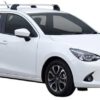 Whispbar Dakdragers (Black) Mazda 2 5dr Hatch met Vaste bevestigingspunten bouwjaar 2017 - e.v.|Complete set dakdragers
