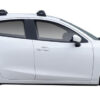 Whispbar Dakdragers (Black) Mazda 2 5dr Hatch met Vaste bevestigingspunten bouwjaar 2017 - e.v.|Complete set dakdragers