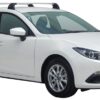 Whispbar Dakdragers (Black) Mazda 3 5dr Hatch met Vaste bevestigingspunten bouwjaar 2016 - e.v.|Complete set dakdragers