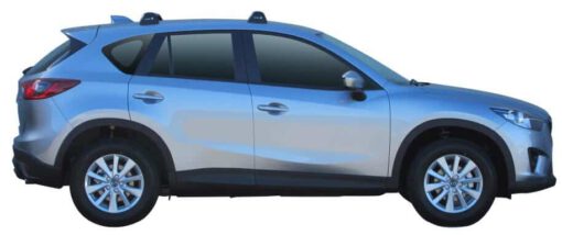 Whispbar Dakdragers (Black) Mazda CX-5 5dr SUV met Vaste bevestigingspunten bouwjaar 2012 - 2017|Complete set dakdragers