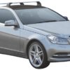 Whispbar Dakdragers (Black) Mercedes-Benz C-Class Glass Roof 2dr Coupe met Vaste bevestigingspunten bouwjaar 2012 - 2015|Complete set dakdragers