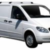 Whispbar Dakdragers (Black) Mercedes-Benz Viano 4dr Van met Vaste bevestigingspunten bouwjaar 2014 - e.v.|Complete set dakdragers