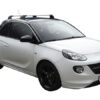 Whispbar Dakdragers (Black) Opel Adam 3dr Hatch met Vaste bevestigingspunten bouwjaar 2013 - e.v.|Complete set dakdragers