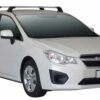 Whispbar Dakdragers (Black) Subaru Impreza 5dr Hatch met Vaste bevestigingspunten bouwjaar 2013 - 2014|Complete set dakdragers