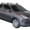 Whispbar Dakdragers (Black) Suzuki Baleno 5dr Hatch met Vaste bevestigingspunten bouwjaar 2016 - e.v.|Complete set dakdragers