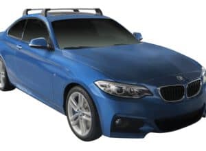 Whispbar Dakdragers (Silver) BMW 2 Series F22 2dr Coupe met Vaste bevestigingspunten bouwjaar 2014 - e.v.|Complete set dakdragers