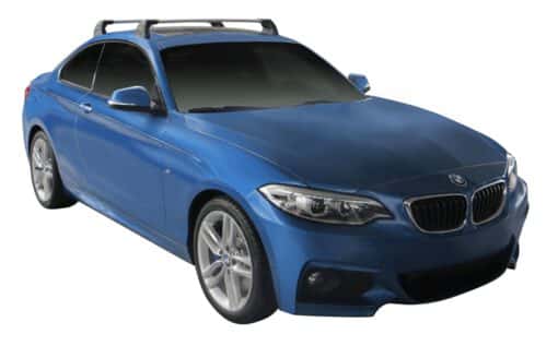 Whispbar Dakdragers (Silver) BMW 2 Series F22 2dr Coupe met Vaste bevestigingspunten bouwjaar 2014 - e.v.|Complete set dakdragers