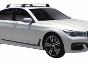 Whispbar Dakdragers (Silver) BMW 7 Series G11 4dr Sedan met Vaste bevestigingspunten bouwjaar 2016 - e.v.|Complete set dakdragers