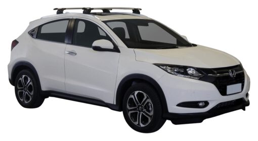 Whispbar Dakdragers (Silver) Honda HR-V 5dr SUV met Vaste bevestigingspunten bouwjaar 2015 - e.v.|Complete set dakdragers