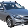 Whispbar Dakdragers (Silver) Mercedes-Benz C-Class W205 4dr Sedan met Vaste bevestigingspunten bouwjaar 2014 - e.v.|Complete set dakdragers