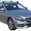 Whispbar Dakdragers (Silver) Mercedes-Benz C-Class W205 4dr Sedan met Vaste bevestigingspunten bouwjaar 2014 - e.v.|Complete set dakdragers