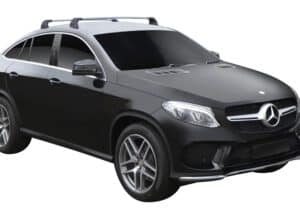 Whispbar Dakdragers (Silver) Mercedes-Benz GLE 5dr Coupe met Vaste bevestigingspunten bouwjaar 2015 - e.v.|Complete set dakdragers