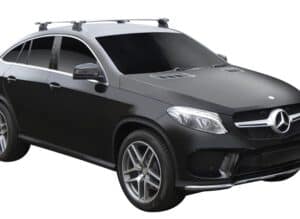 Whispbar Dakdragers (Silver) Mercedes-Benz GLE 5dr Coupe met Vaste bevestigingspunten bouwjaar 2015 - e.v.|Complete set dakdragers