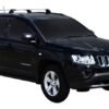 Whispbar Dakdragers (Black) Jeep Compass 5dr SUV met Geintegreerde rails bouwjaar 2011 - 2016|Complete set dakdragers