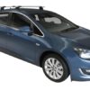 Whispbar Dakdragers (Silver) Opel Astra 4dr Sedan met Vaste bevestigingspunten bouwjaar 2013 - e.v.|Complete set dakdragers
