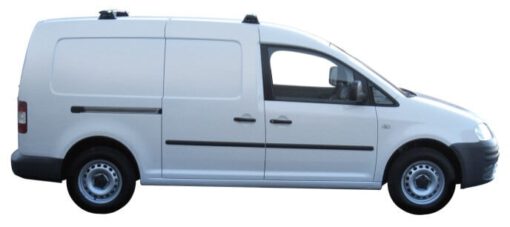 Whispbar Dakdragers (Silver) Volkswagen Caddy Maxi (2 Bar) 5dr Van met Vaste bevestigingspunten bouwjaar 2015 - e.v.|Complete set dakdragers