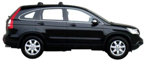Whispbar Dakdragers Zilver Honda CR-V 5dr SUV met Vaste bevestigingspunten bouwjaar 2007-2011 Complete set dakdragers