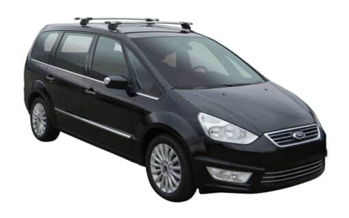 Whispbar Dakdragers Zilver Ford Galaxy 5dr MPV met Geintegreerde dakrails bouwjaar 2010-2015 Complete set dakdragers