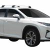 Whispbar Dakdragers (Black) Lexus RX Steel Roof 5dr SUV met Geintegreerde rails bouwjaar 2016 - e.v.|Complete set dakdragers