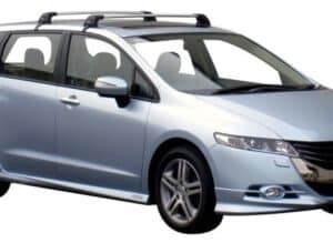 Whispbar Dakdragers Zilver Honda Odyssey  5dr MPV met Glad dak bouwjaar 2009-2013 Complete set dakdragers