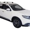 Whispbar Dakdragers (Black) Mitsubishi Outlander 5dr SUV met Geintegreerde rails bouwjaar 2015 - e.v.|Complete set dakdragers